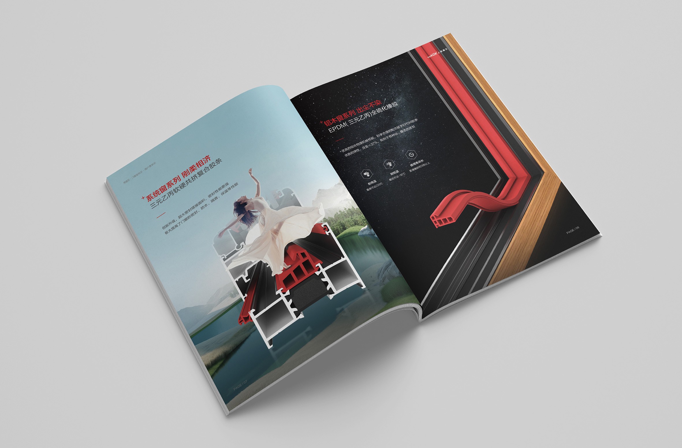 窗樂膠條產品畫冊