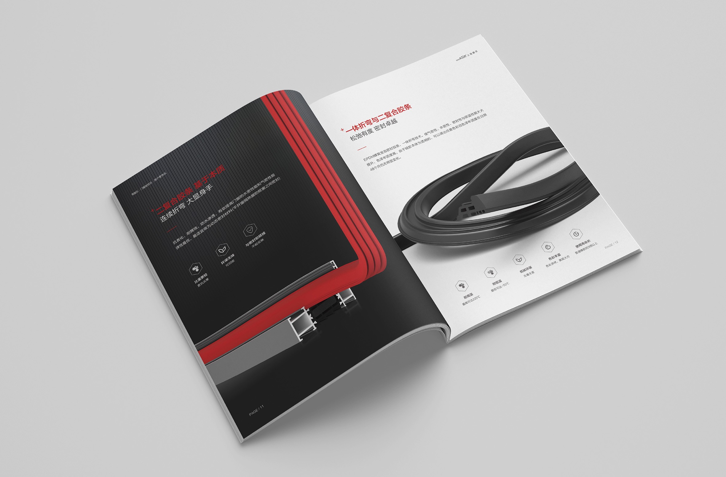 窗樂膠條產品畫冊