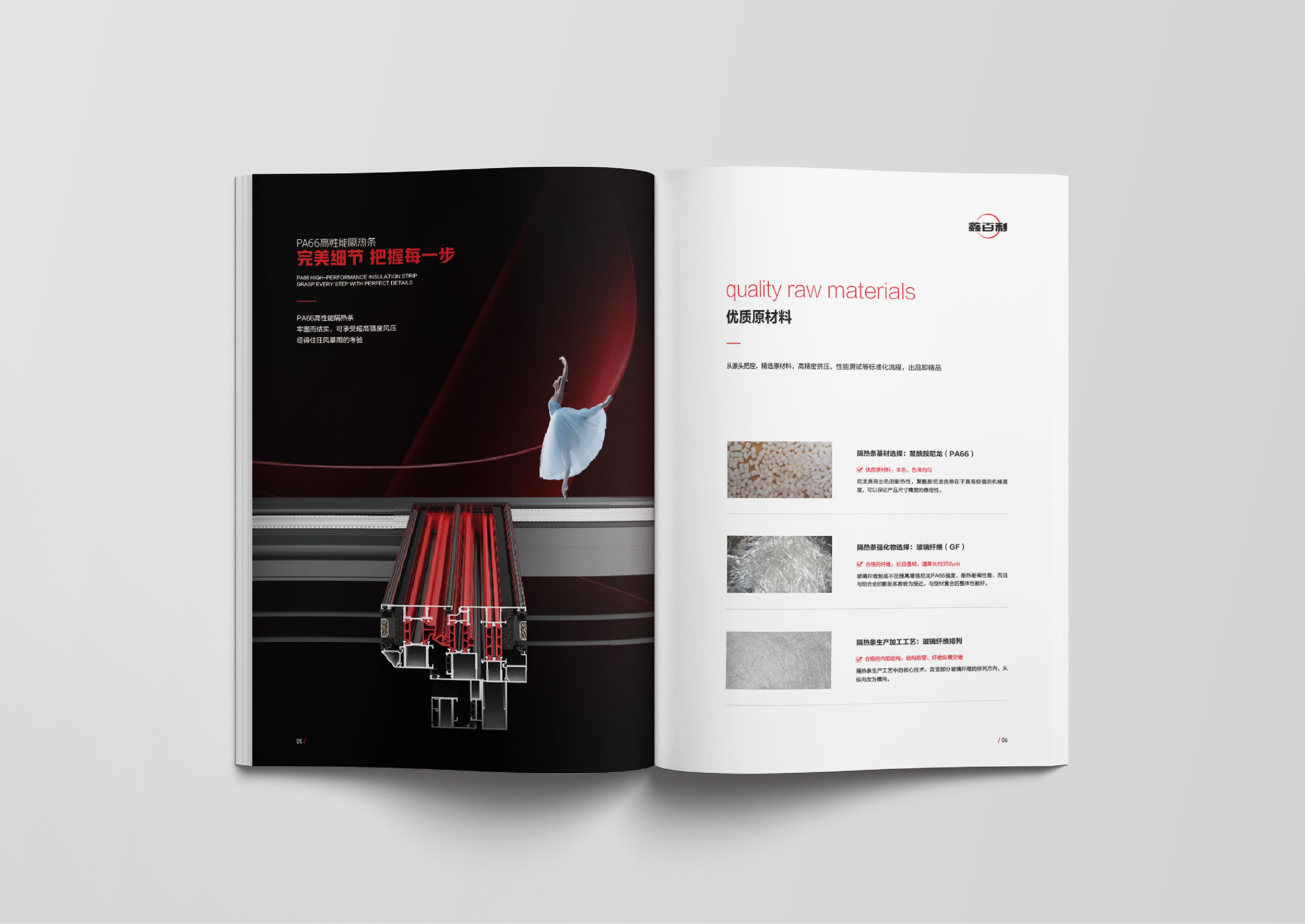 鑫百利隔熱條畫冊