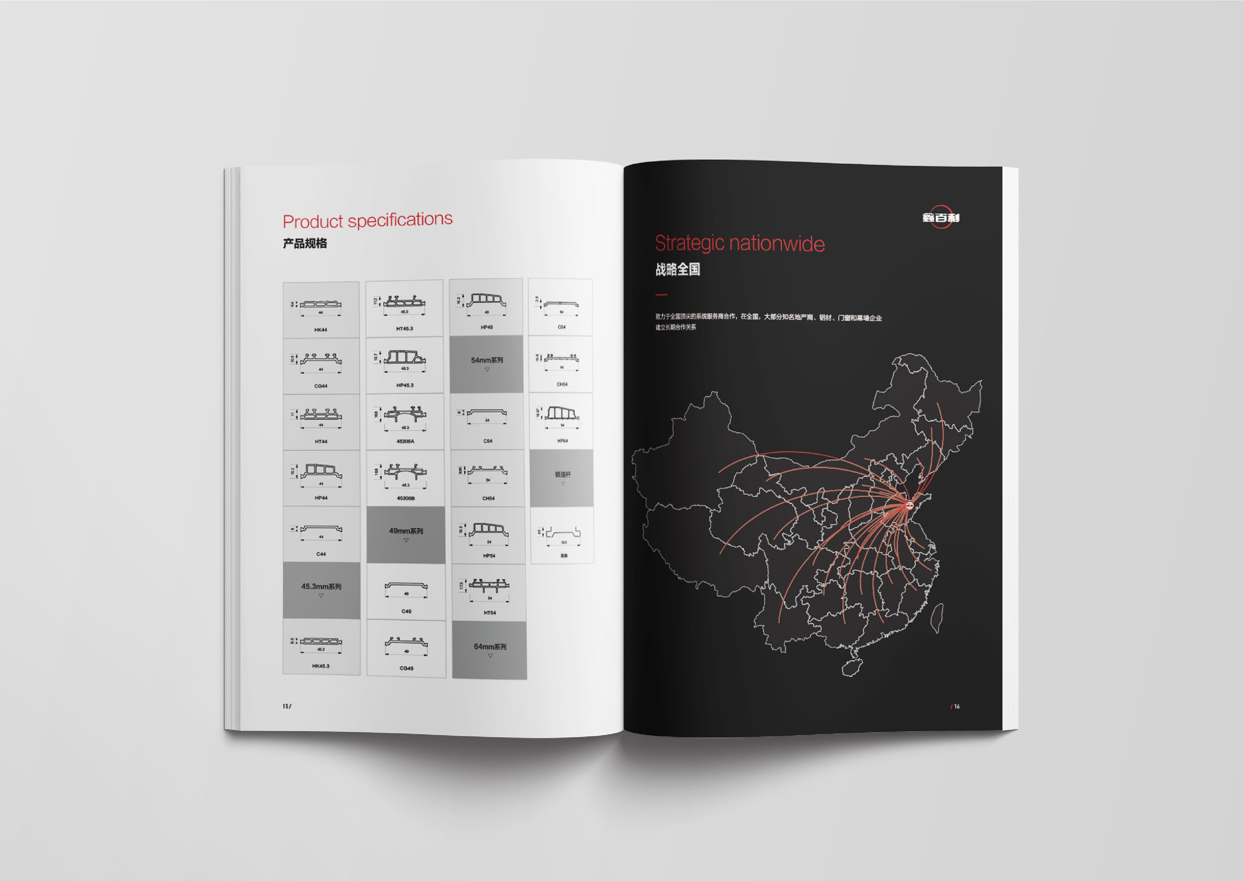 鑫百利隔熱條畫冊
