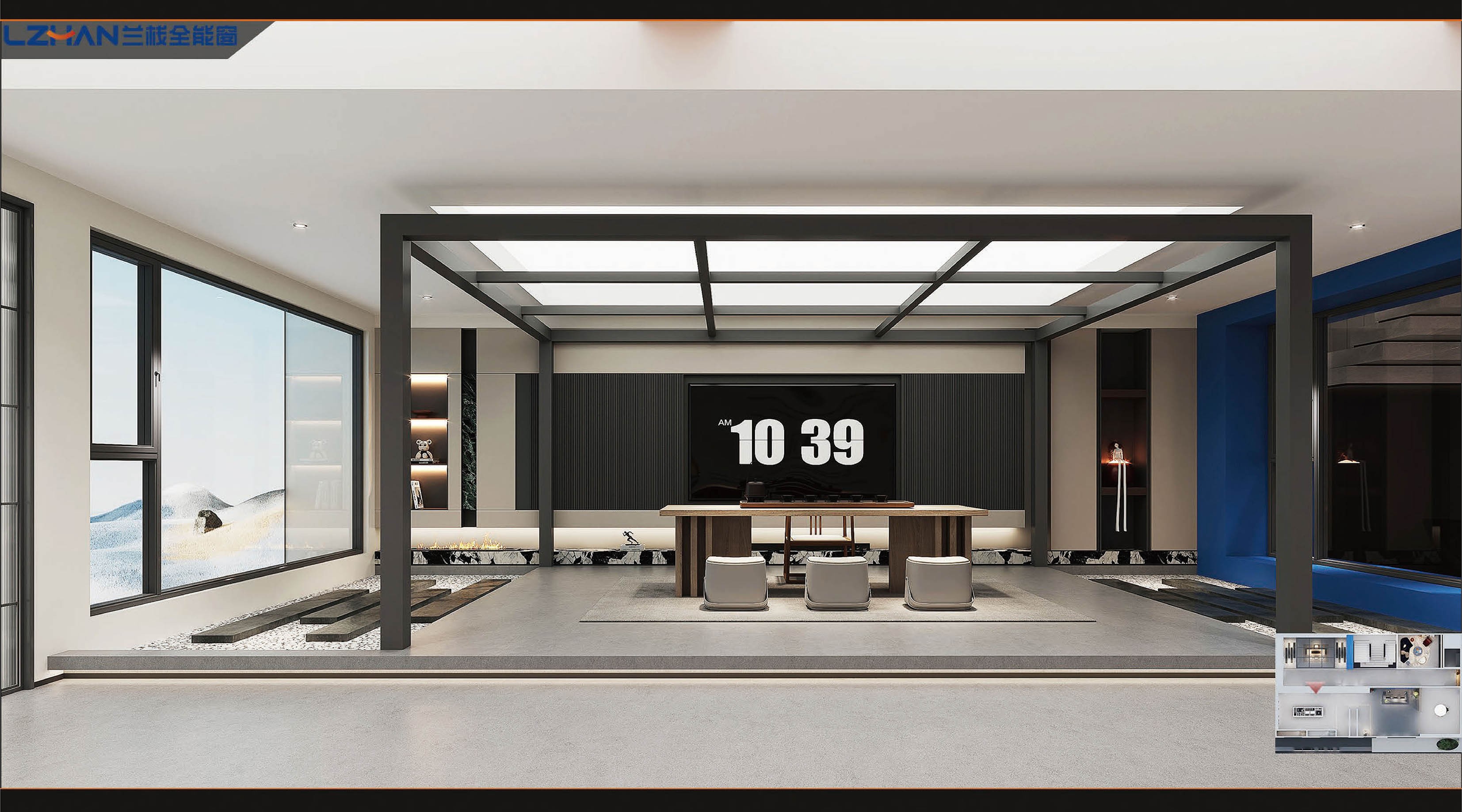 蘭棧門窗展廳展示