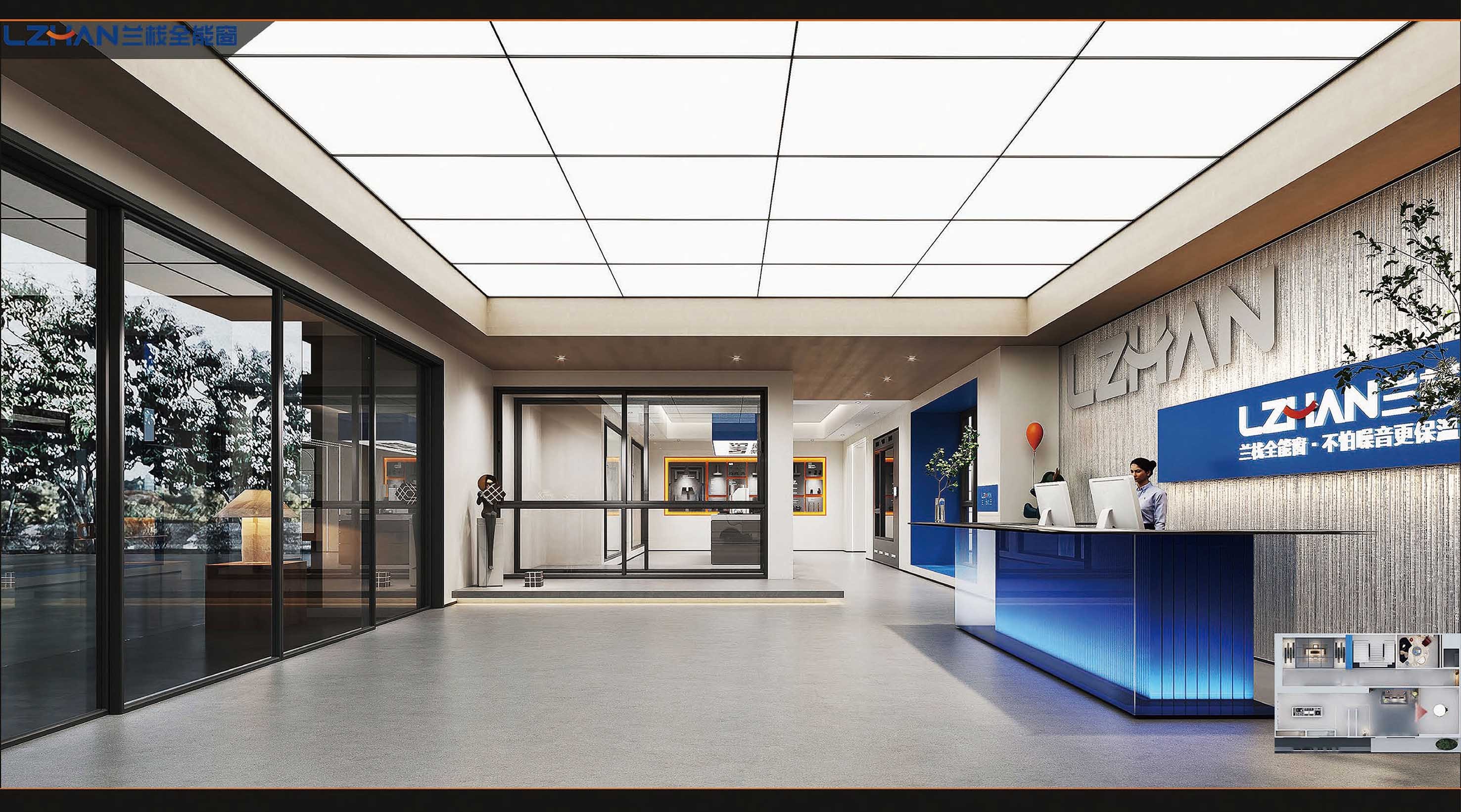 蘭棧門窗展廳展示