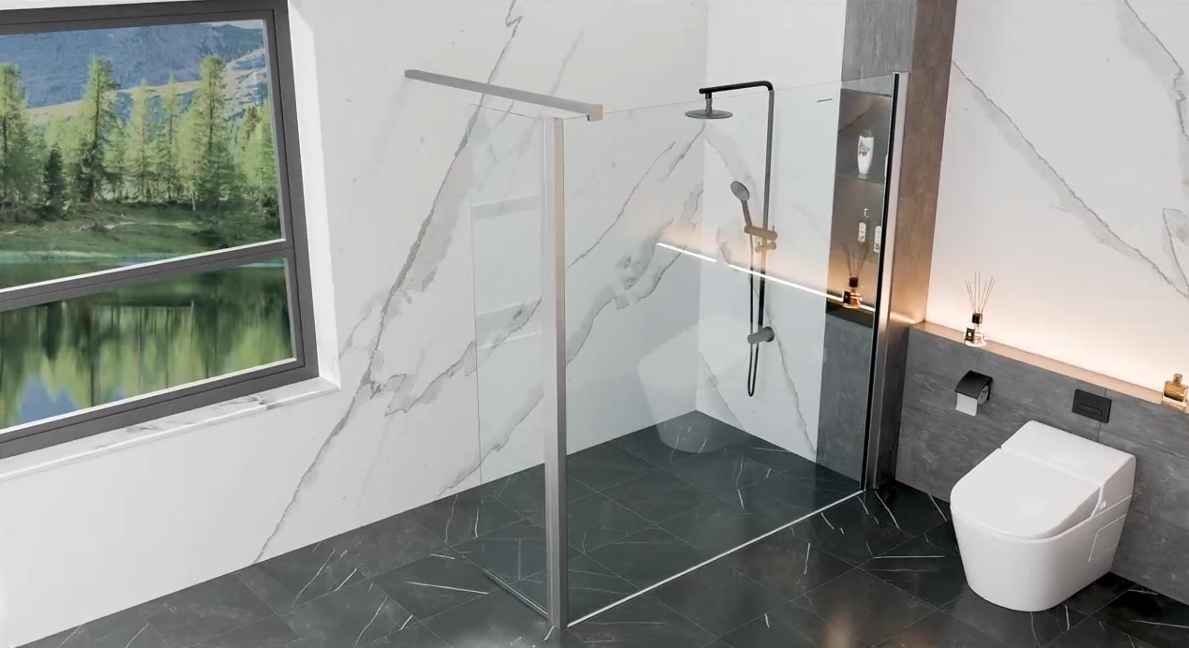 淋浴房動畫展示